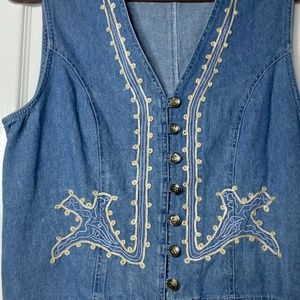 Vintage Denim Vest